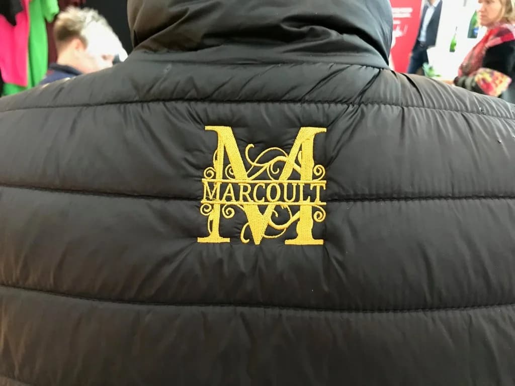Doudoune brodée · Marcoult